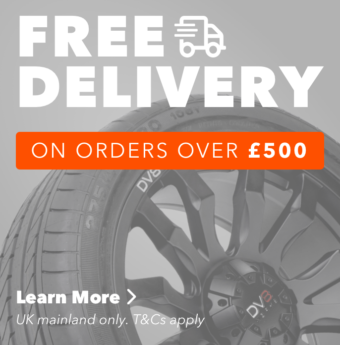 Free Shipping on orders over £500