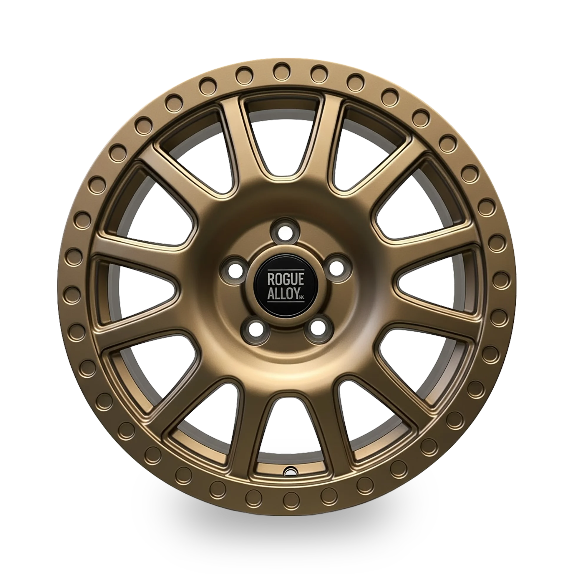 Rogue Alloy George Alloy Wheel 16" x 6.5" ET35 Satin Bronze - Image 2