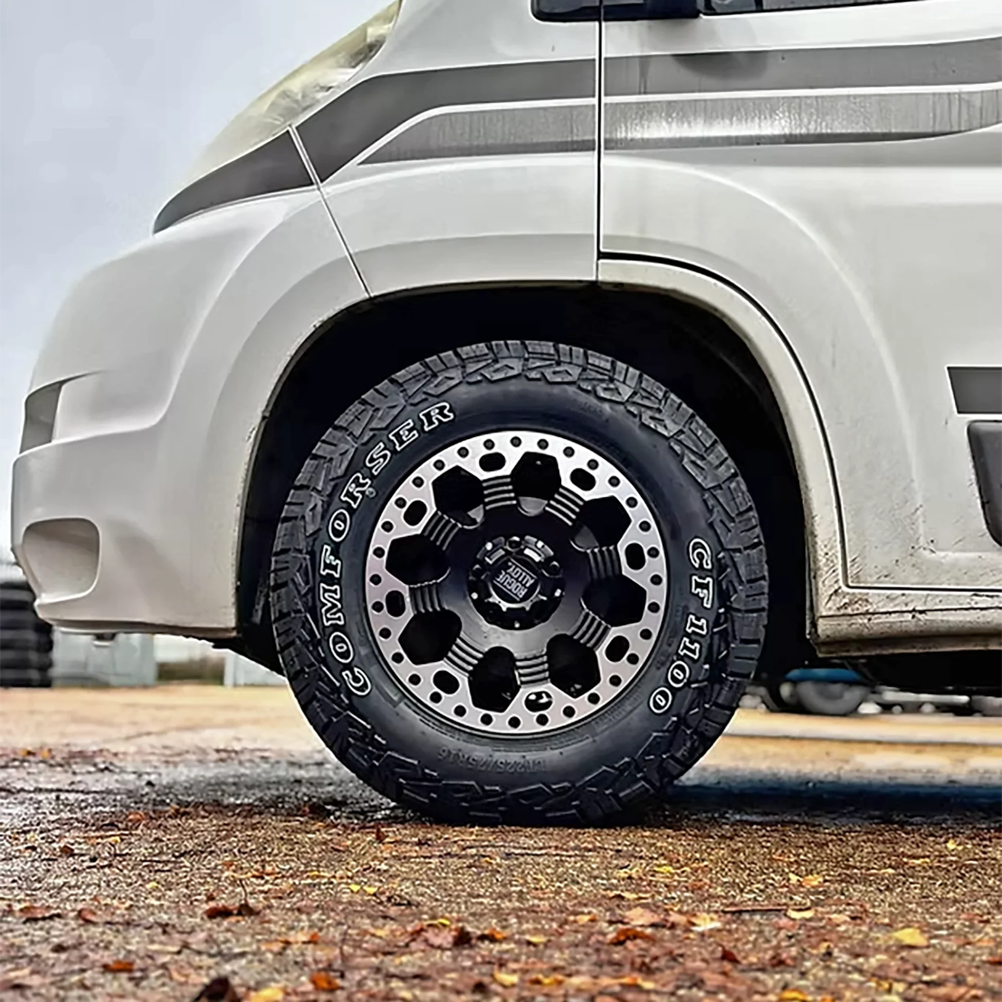 Rogue Alloy Robust2 Alloy Wheel 16" x 7" ET40 Silver Lip - Image 2