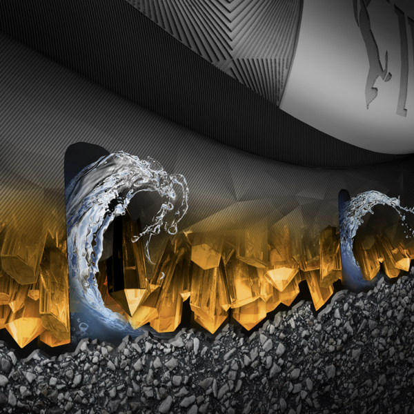 Continental PremiumContact 6 tyre graphic showing wet braking performance