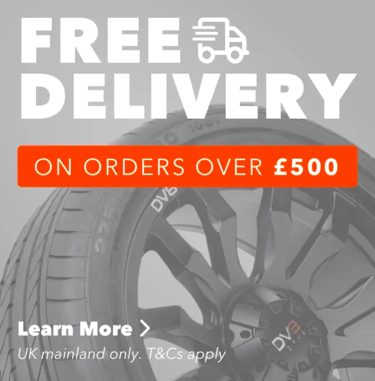 Free Shipping on orders over £500
